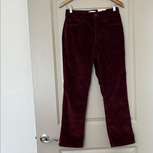 Universal Thread Maroon Corduroy Trousers